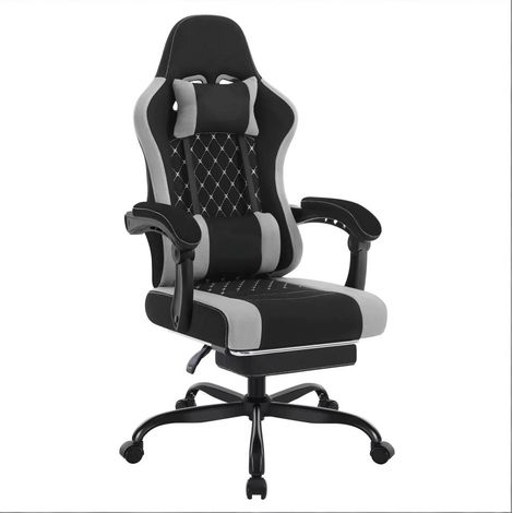 Ergonomischer drehbarer Bürostuhl aus Mesh mit Massage und Fußstütze MODENUIT (1/5)