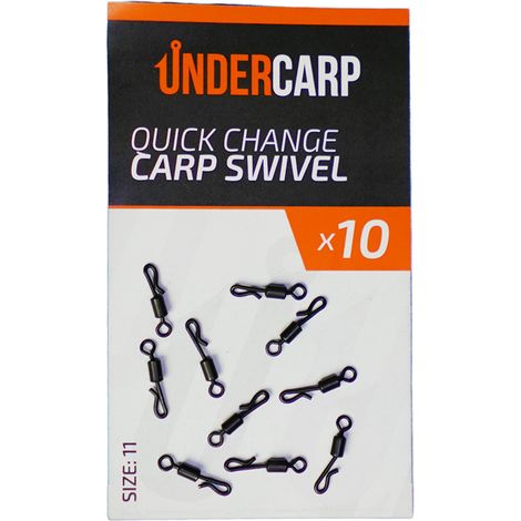 Émerillon à carpe à changement rapide taille 11 (1/4)