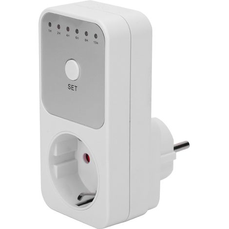 Zeitschaltuhr für Steckdose, Countdown-Timer, EU-Stecker, 230 V (1/5)