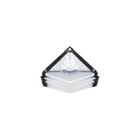 Bâche Transparente imperméable avec œillets 2 x 2 m Film antigel pour Plantes Fleurs succulentes Film d'isolation Contre Le Froid