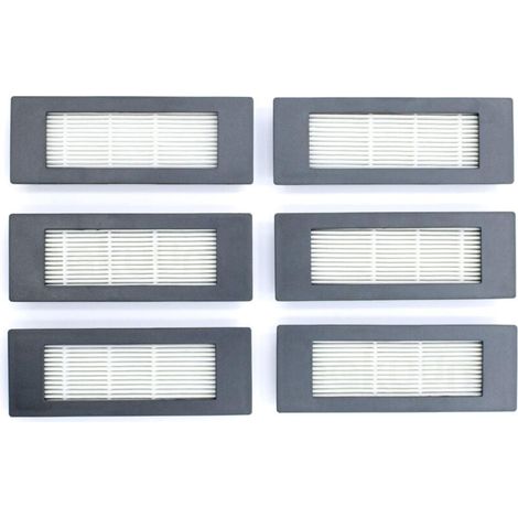 6 Pack HEPA Filters for iRobot Roomba Combo, R111840. HEPA filters to improve the cleaning of your robot vacuum cleaner. Robot vacuum cleaner accessory. MUMU (1/4)