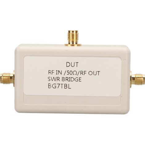 Pont de puissance SWR 1‑500 MHz à 3 ports pour la mesure d'antennes et le circuit d'adaptation RF (1/5)