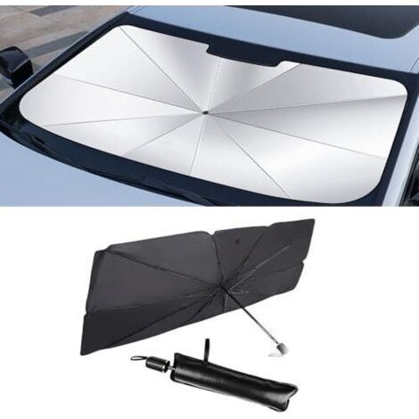 BFJXZA Auto-Windschutzscheiben-Sonnenschutzschirm für Citroen C1 C2 C3 C4 C5 C5X C6 C8 DS3 DS4 DS5 Faltbarer UV-Isolations-Frontscheiben-Innen-Sonnenschutz (1/5)