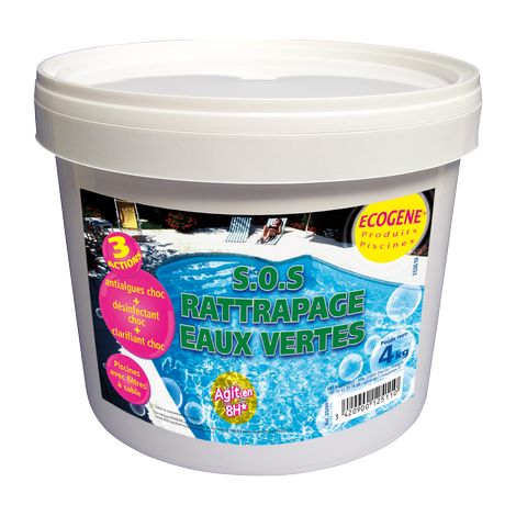 Sos rattrapage eaux vertes seau de 4 KG