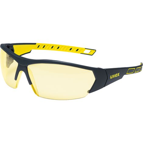 uvex i-works 9194365 Lunettes de protection anthracite, jaune