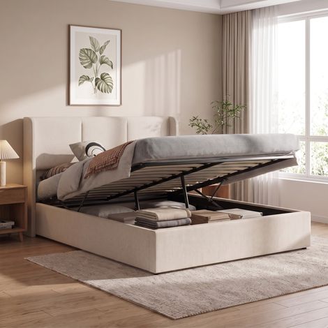 Sedia a dondolo con poggiapiedi 75x75x92.5cm poltrona relax per soggiorno e camera da letto in tessuto bouclé effetto lana d'agnello piedini metallo e legno - grigio (1/5)