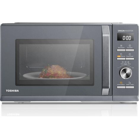 TOSHIBA,MW3-AG25PFI(MG),FOUR À MICRO-ONDES 25L 3-EN-1 900W, MORANDI GRIS ÉCLATANT, 6 PROGRAMMES, 10 NIVEAUX DE PUISSANCE, 7 MENU