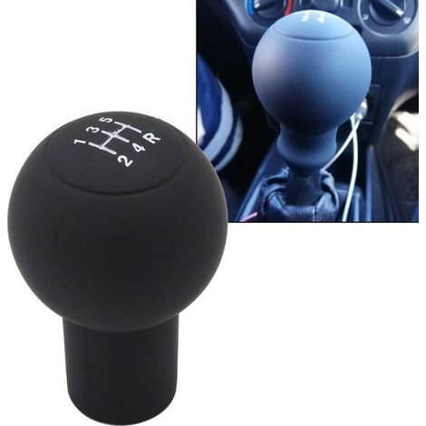 Couvercle en silicone de Pommeau de levier de vitesse à 5 vitesses Housse de protection de levier pommeau imperméable antidérapante (1/4)