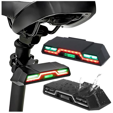 Alogy TrailFlash R6 Rücklicht für Fahrräder, LED-Rücklicht, 6 Blinkmodi, wasserdicht (1/5)