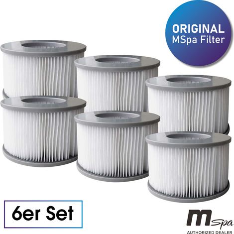 BRAST MSpa Whirlpool Ersatz Filter Filterkartusche Wasserfilter 6er-Set (1/3)