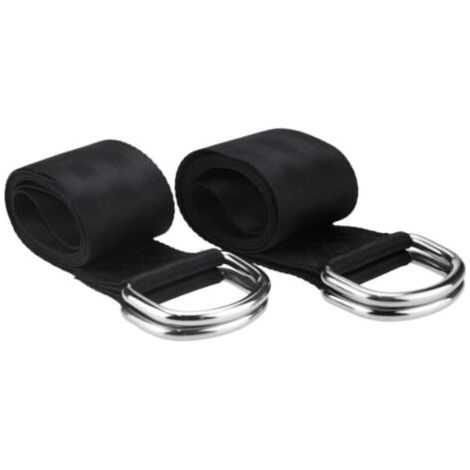 Sangle pour hamac 150 x 2, fixation pour hamac avec 2 crochets de sécurité et anneaux en D pour la fixation d'une balançoire, d'un hamac, d'un siège de camping ou suspendu, poids 550 kg