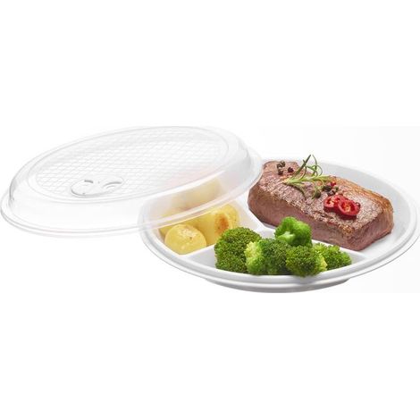 Mikrowellen-Teller-Set, 6-teilig (1/4)
