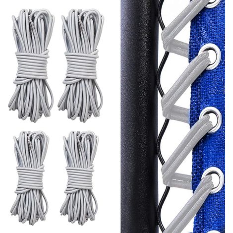 Elastic Replacement Rope, Chair Replacement Cords, Folding Chair, Chaise Longue (Grey)