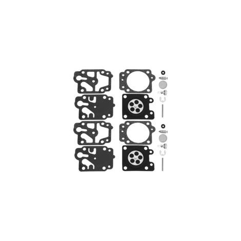 Kit di riparazione guarnizioni per diaframma carburatore (2 set) - Kit di riparazione guarnizioni carburatore - Guarnizioni di ricambio compatibili con carburatori Walbro K21-WYA