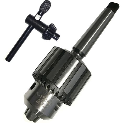 Mandrin de perceuse pour mini-tour MT2 5/64-1/2 pouce 1-13 mm, complet avec clé (1/5)