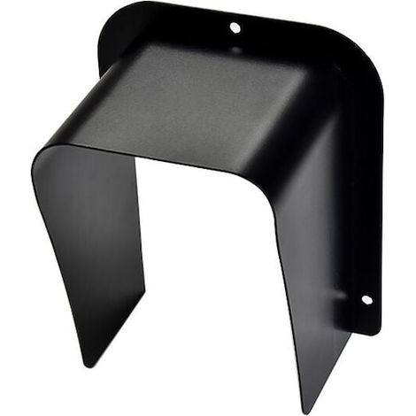 Housse de protection pour interphone, fini noir mat, étanche à l'eau, dimensions universelles, adaptateur de visiophone extérieur (1/5)