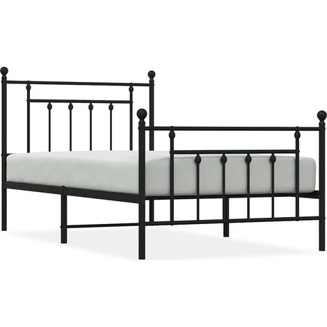 Maison Exclusive - Estructura cama sin colchón con estribo metal (1/5)