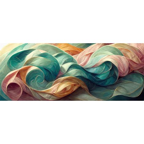 Papier peint panoramique - Design 3D - 130 cm x 52 cm (1/2)
