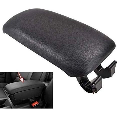 Armlehne für die Mittelkonsole des Audi A3 8P (2003–2012) aus PU-Leder mit Ersatzclip (1/5)
