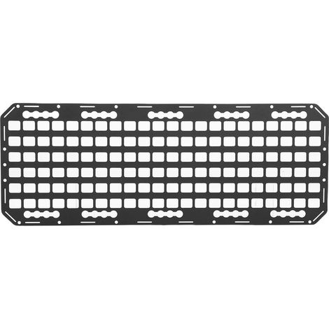 Panneau Molle pour Lit de Camion, Support de Rangement en Aluminium avec Clips de Verrouillage pour Rail en L, Berlines, SUV, Pickups, Camions, Camping-Cars (1/5)