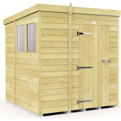 7 x 6 Pent Shed