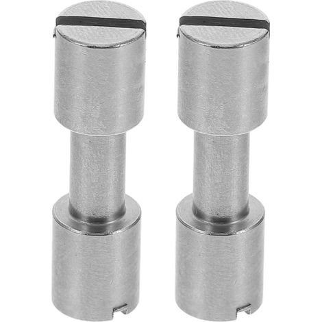 Rivets à tête fraisée, usage polyvalent, lot de 2 pour manche couteau. Vis verrouillage