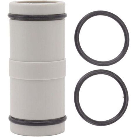 Adaptateur de tuyau de piscine Raccord droit de 3,1 cm à 3,1 cm pour tuyau de piscine, vanne plongeante,de (1/4)