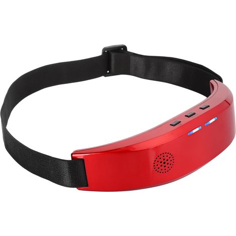 Casque de massage crânien multifonction à impulsions basse fréquence avec voix, chauffage rouge, appareil anti-insomnie et relaxation (1/5)