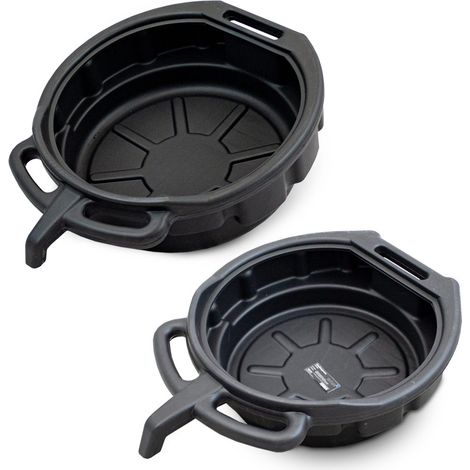 2X 10L + 15L Bituxx Universal-Auffangwanne Ölauffangwanne Mehrzweckwanne Ölauffangbehälter Ölwanne Öl Wechsel laugen- und säurefest (1/5)