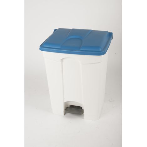 JVD - Container 70L blanc couvercle bleu - Matériel professionnel