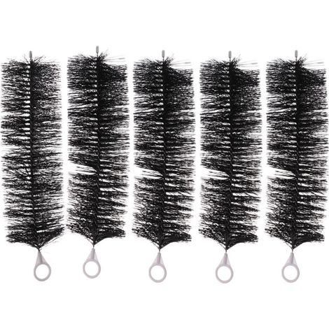 Lot De 5 Brosses De Nettoyage Pour Filtre aquarium En Acier Inoxydable, 33 Cm (1/5)