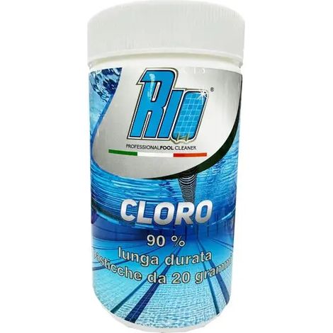 Cloro a lunga durata 90% pastiglie da 20 g