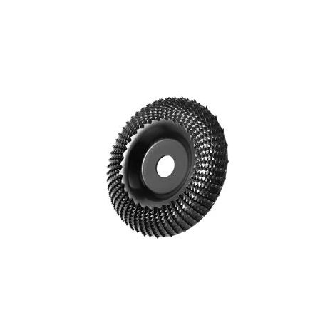 Disque bois pour meuleuse 125 mm, à façonner, meuler, couper, noir –