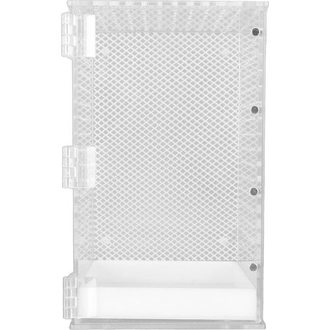 Réservoir de Terrarium pour reptiles, en acrylique, très Transparent, habitat clair pour léopard, Gecko, serpent, grenouille M (1/5)