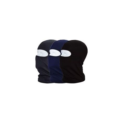 Cagoules d'été pour cyclisme – Lot de 3, tissu élastique fin et respirant, protection UV + anti-poussière (1/4)