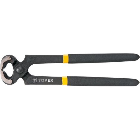Pince à clous Topex 200 mm - acier au chrome vanadium, poignées ergonomiques (1/2)