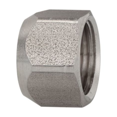 Riegler Überwurfmutter, M10x1,0, für Schlauch 6/4 mm, SW 12, ES 1.4404 (1/2)