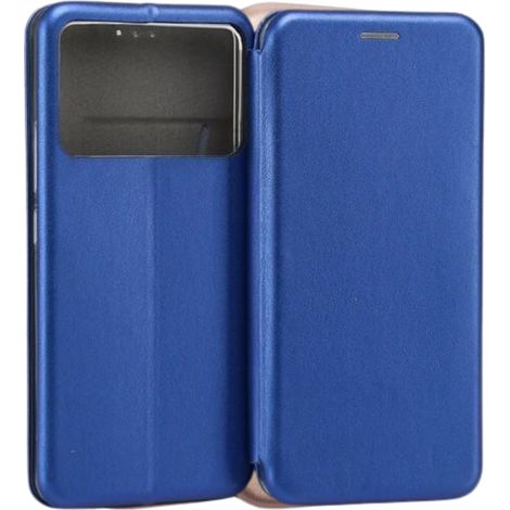 Étui magnétique Beline Book pour Poco F6 Pro, bleu/bleu