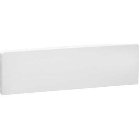 Embout OptiLine 45 et 70 pour goulotte PVC blanc 185 x 55 SCHNEIDER ISM10504P (1/4)