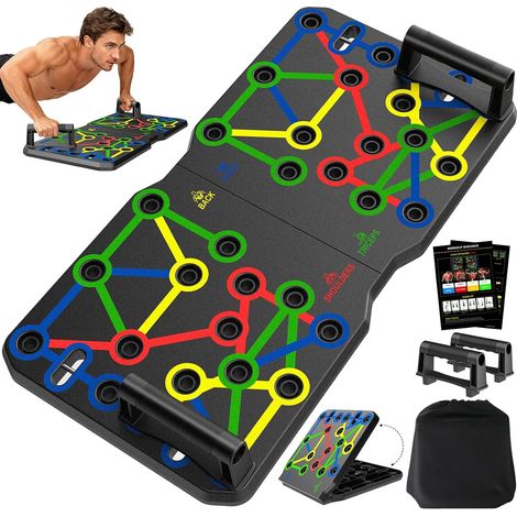 LiegestützgrifRP - RP - FE Fitnessgeräte pour zuhause Tragbares Multi - dans - One Push - up - Board - set Effizientes (1/5)