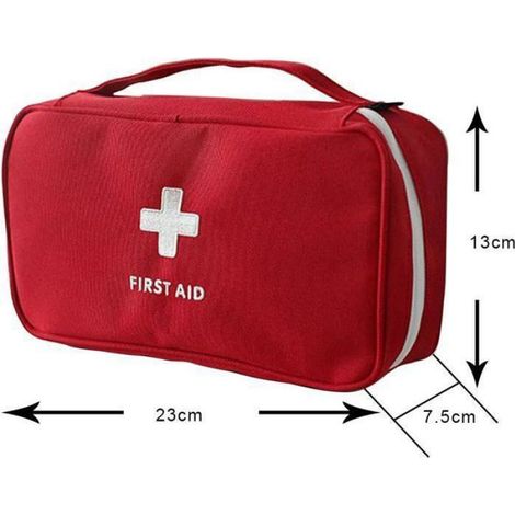 Trousse portable de premiers secours vide, pour la maison TROUSSE DE SECOURS ENEVAOCT (1/4)
