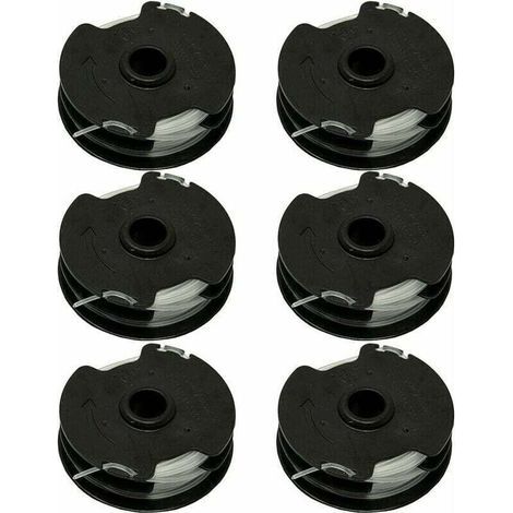 Ensemble de 6 bobines de rechange pour débroussailleuse sans fil Parkside PRTA 20 Li C3 IAN351753 (1/4)