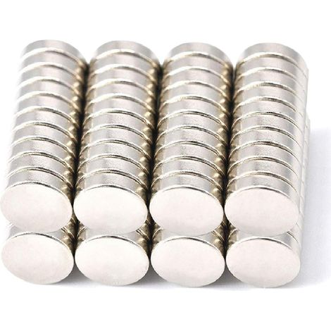 100 pièces Aimants 10x2 mm extrêmement puissants (1/5)