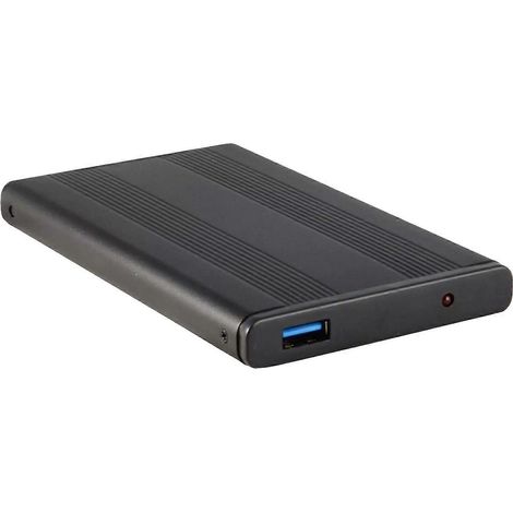 Boîtier externe pour disque dur SATA 2,5" USB 3.0 en aluminium durable - FFY (1/4)