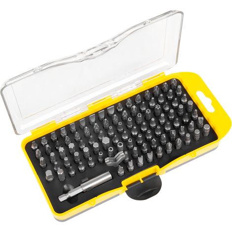 Rebel 100-Bit magnetischer Bithalter aus Chrom-Vanadium-Stahl-Set