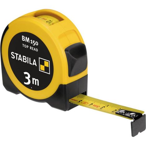Stabila Flessometro BM 150, scala graduata metrica,3 m