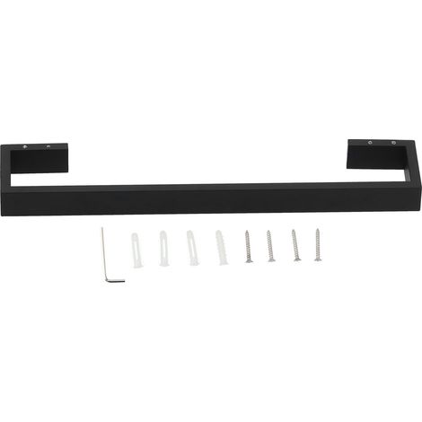 Porte-serviette mural 40 cm en acier inoxydable 304, accessoire salle de bain pour peignoir (1/5)