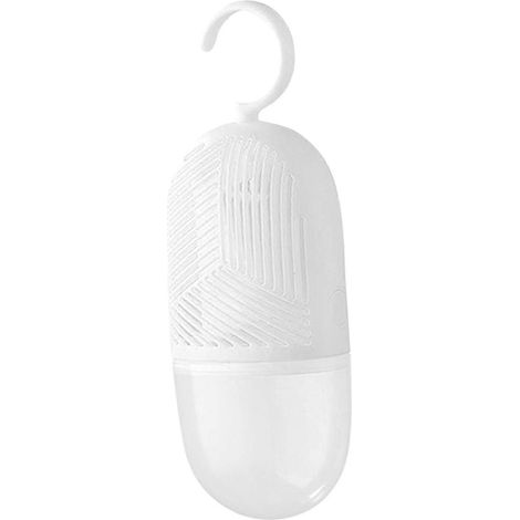 Sac déshydratant suspendu de haute qualité pour petite armoire, salle de bain, placard, cave, usage domestique.-white