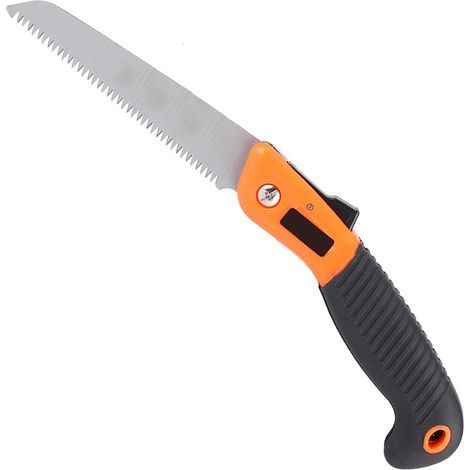 Scie pliante mini multifonction acier haute carbone, outil de coupe manuelle pour jardin et menuiserie (1/5)