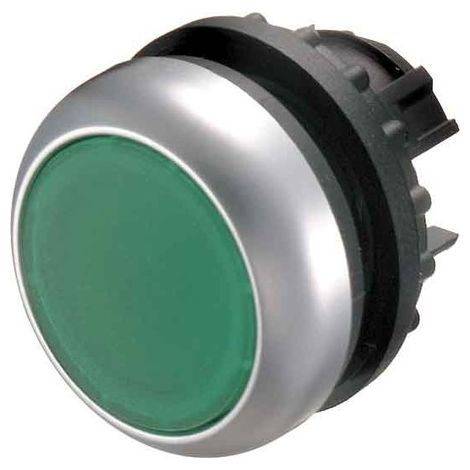 Pulsador iluminado verde bloq. BOUTON EATON M22DRLG